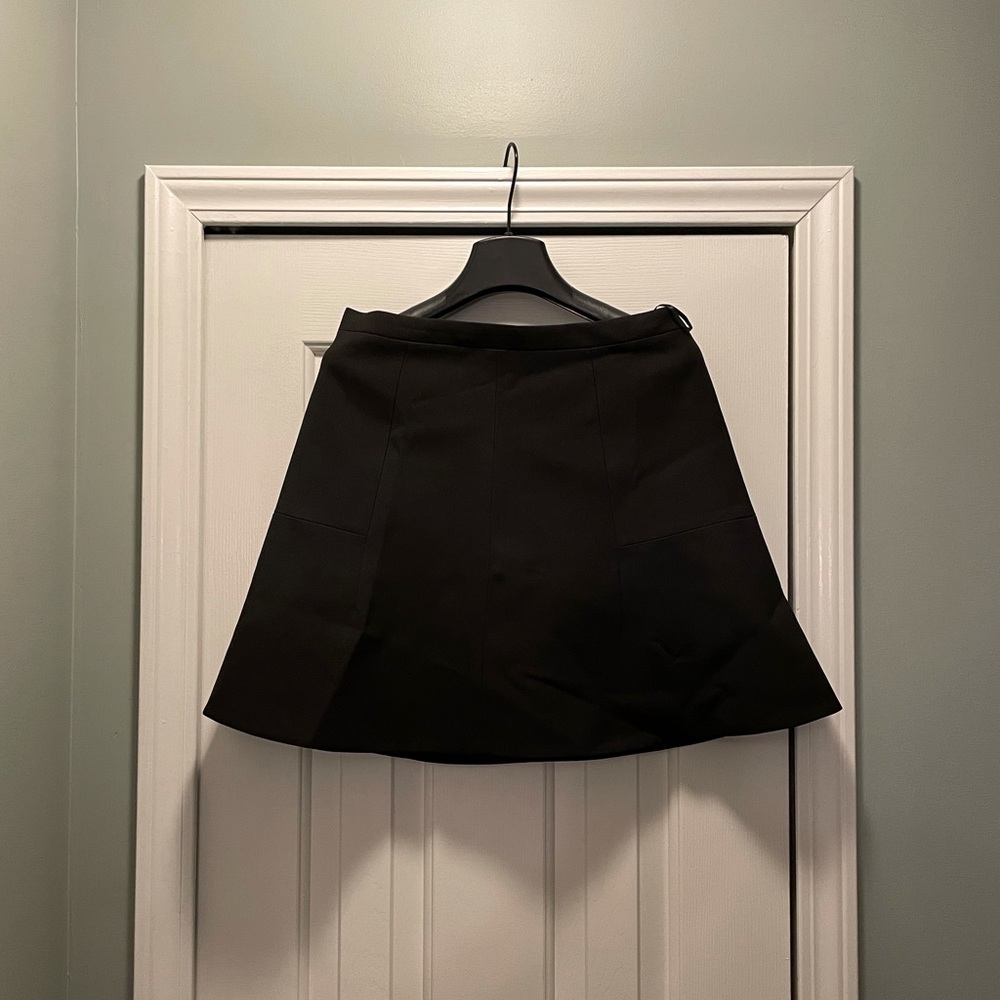 NWT J. crew black short skirt